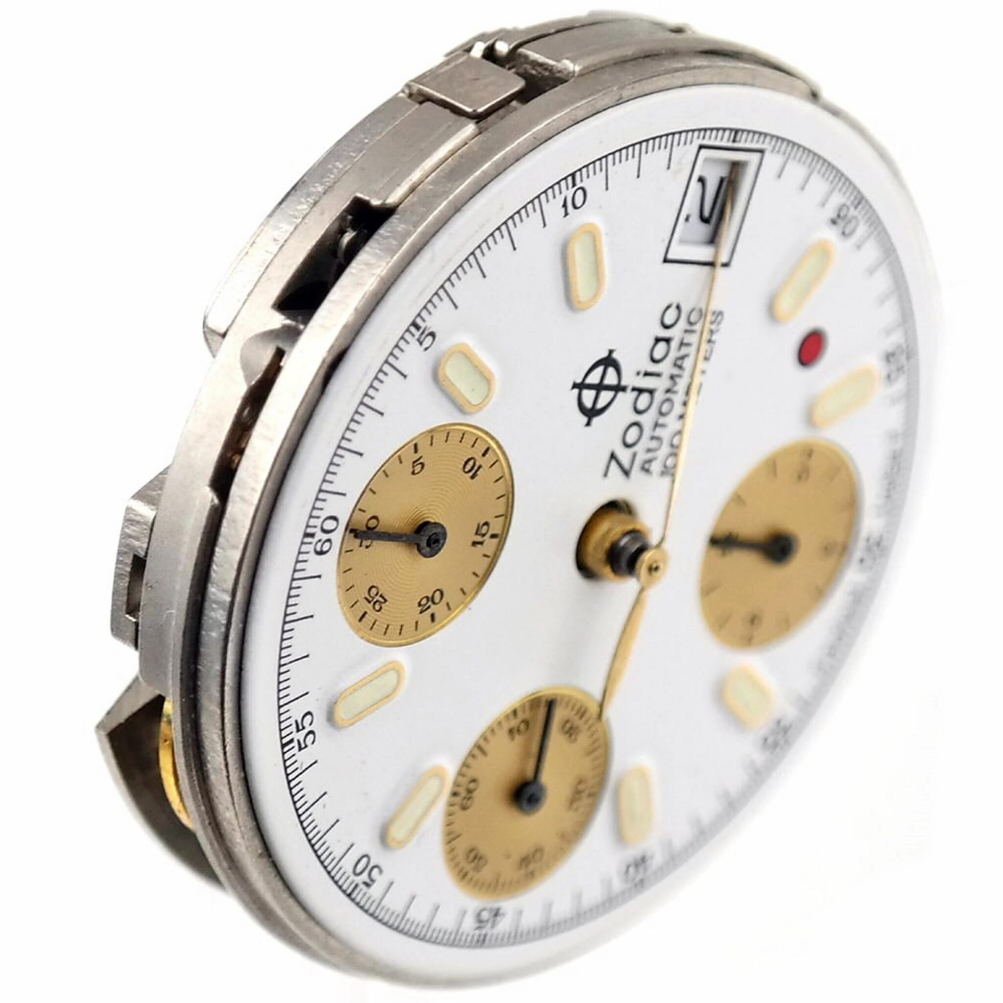 ZODIAC - Red Dot - Automatic Chronograph Watch Movement - Valjoux 7750