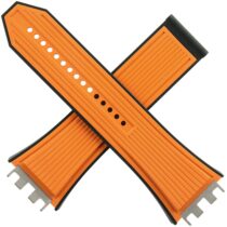 Authentic HUBLOT Big Bang Unico Orange/Black Rubber Strap