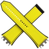 Authentic HUBLOT Big Bang Unico Yellow/Black Rubber Strap