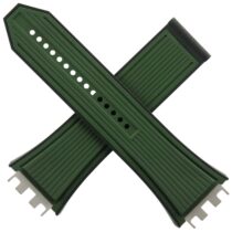 Authentic HUBLOT Big Bang Unico Dark Green/Black Rubber Strap