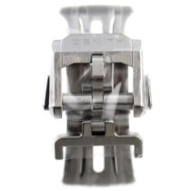 ZENITH Deployant Clasp - Folding Clasp Buckle - 16 mm - Brushed Stainless Steel