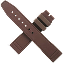 Authentic IWC Rubber Strap - Pilot's Watch EasX-CHANGE - 21-18/110-70 - Brown