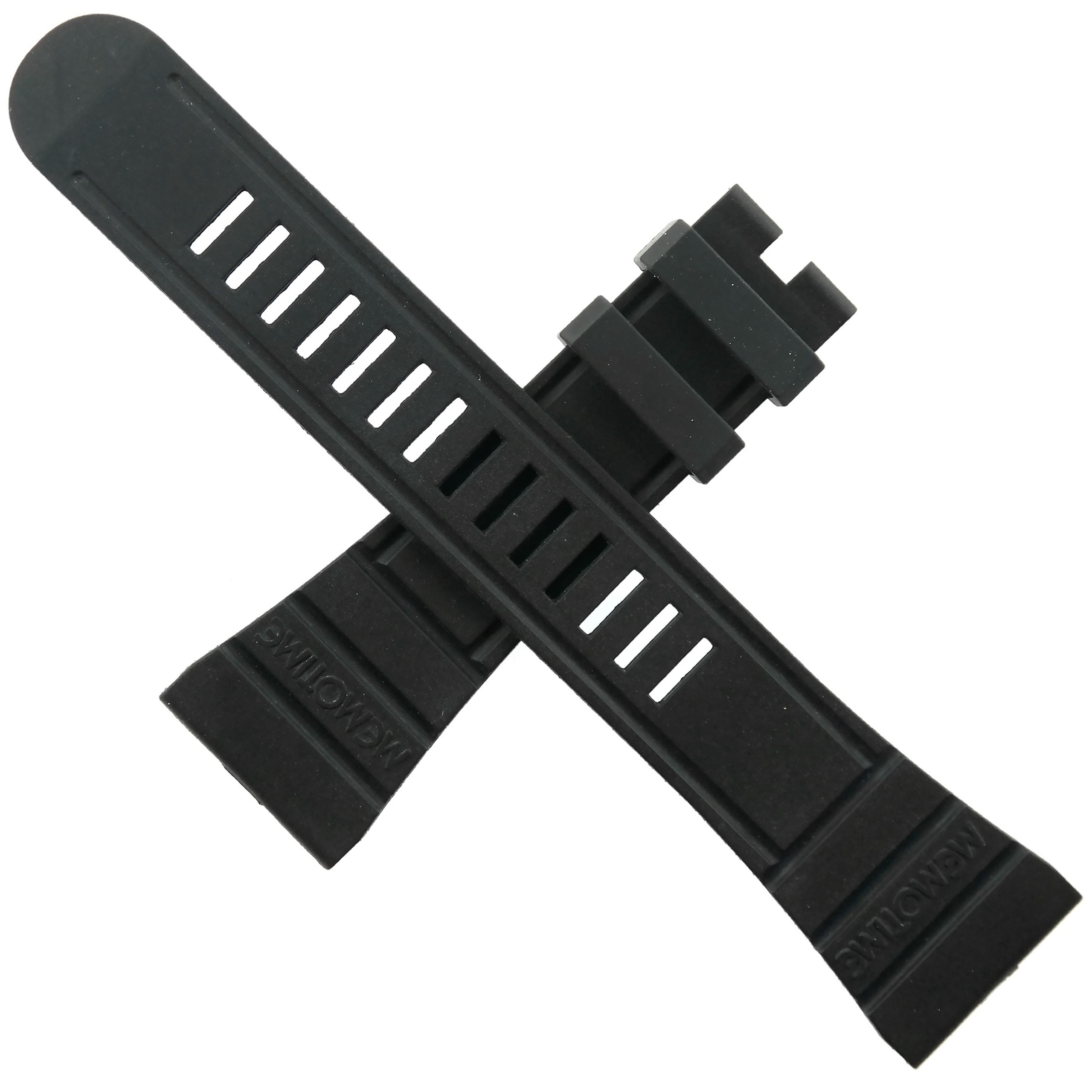 Authentic MEMOTIME Watch Strap - 24.5-18/130-75 - Rubber