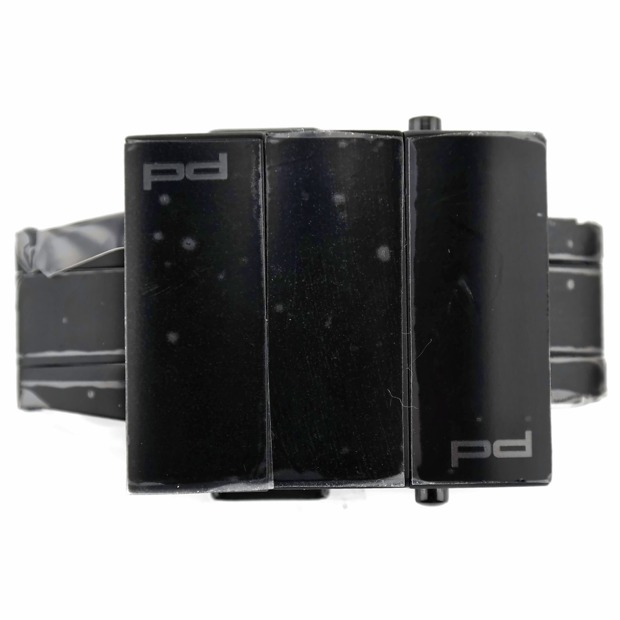 authentic porsche design deployant clasp tri fold buckle pvd 24 mm