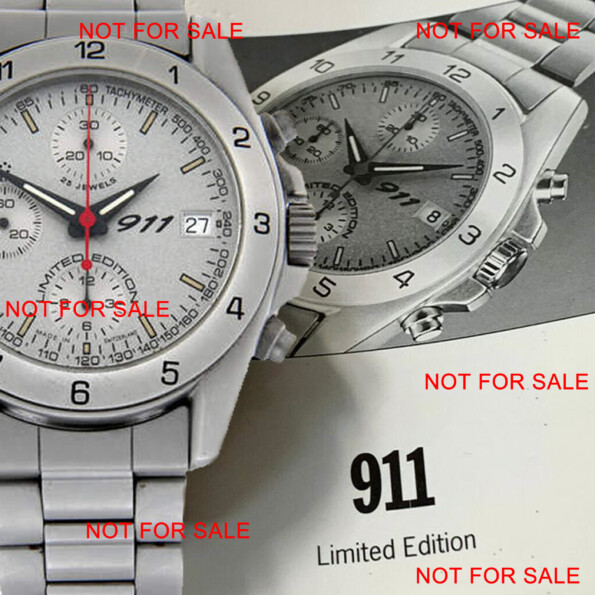 swiss made original watch case for porsche 911 watches with eta/valjoux 7750