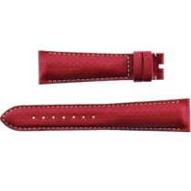 authentic omega carbon nubuck 97675079 20 mm watch strap red