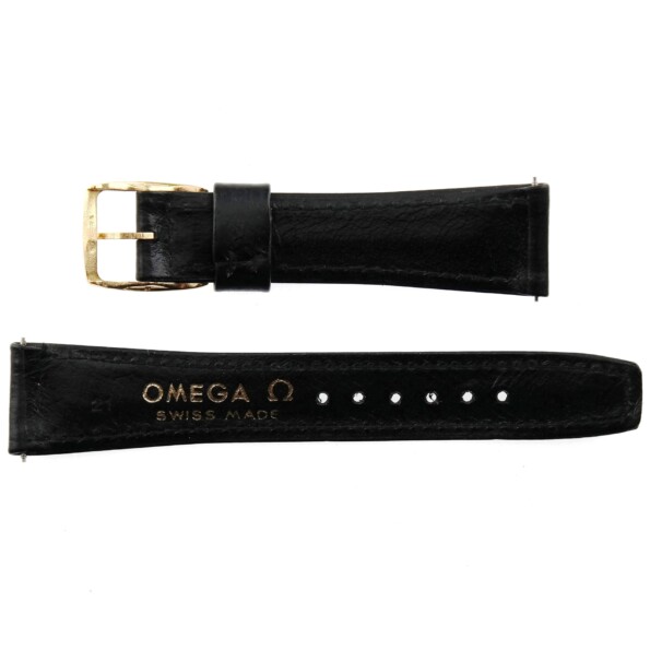 authentic omega vintage 1970s watch strap 20/16 110/70 with original buckle