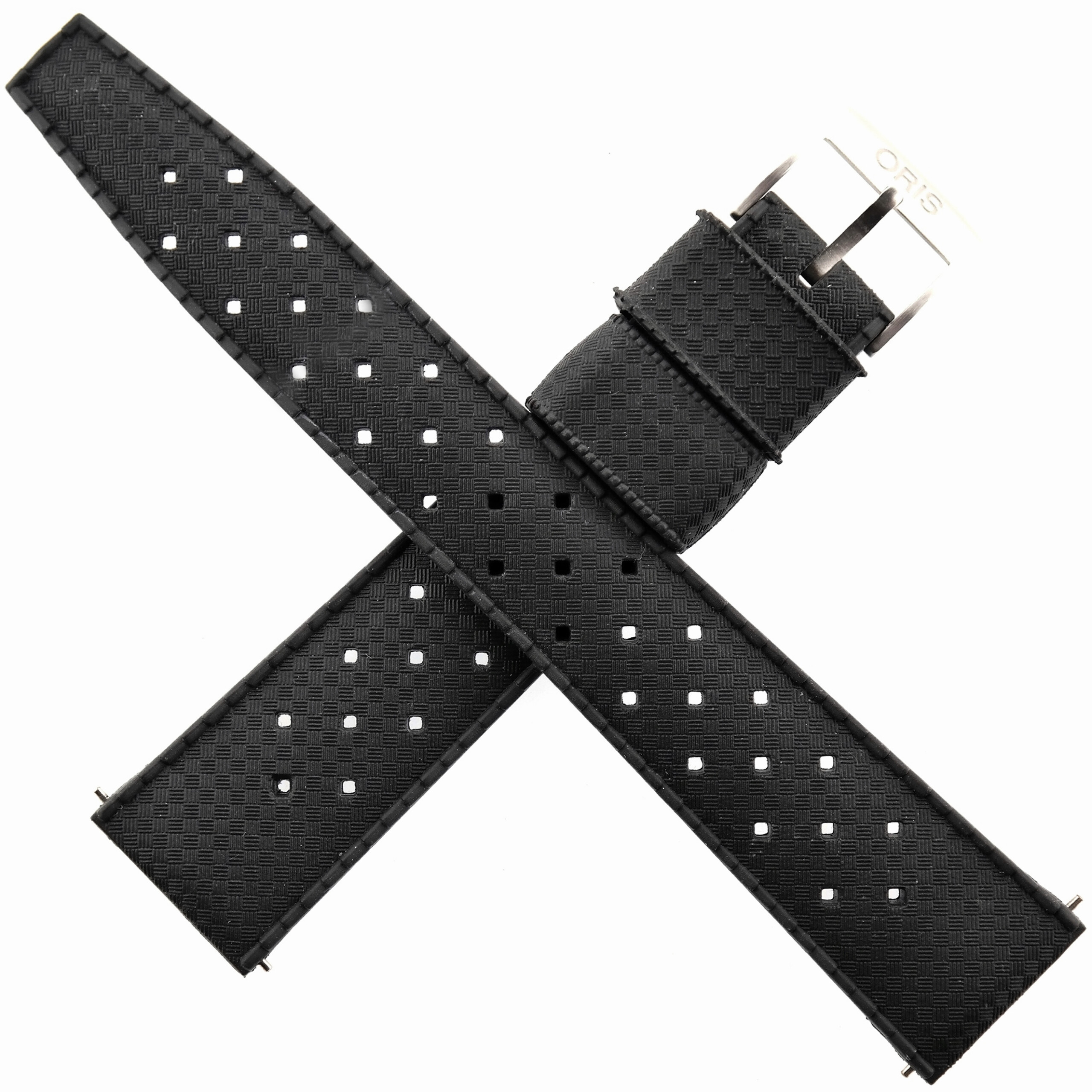 Authentic ORIS - Watch Strap ref. 07 4 20 18 - 18 mm - Rubber