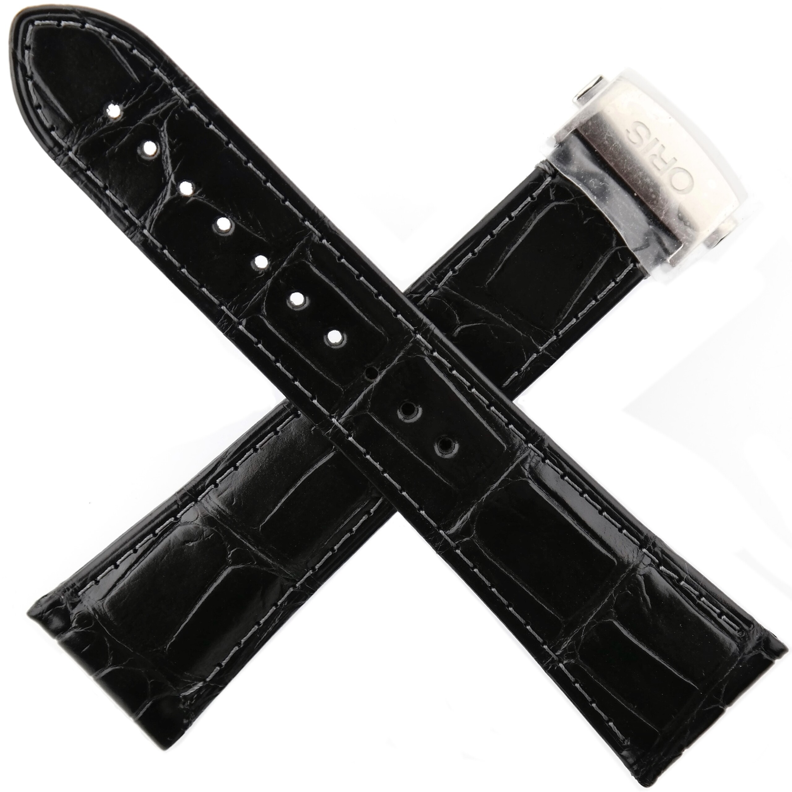 Authentic ORIS - Watch Strap ref. 1 23 72 with  Deployant Clasp ref. 32 18 40