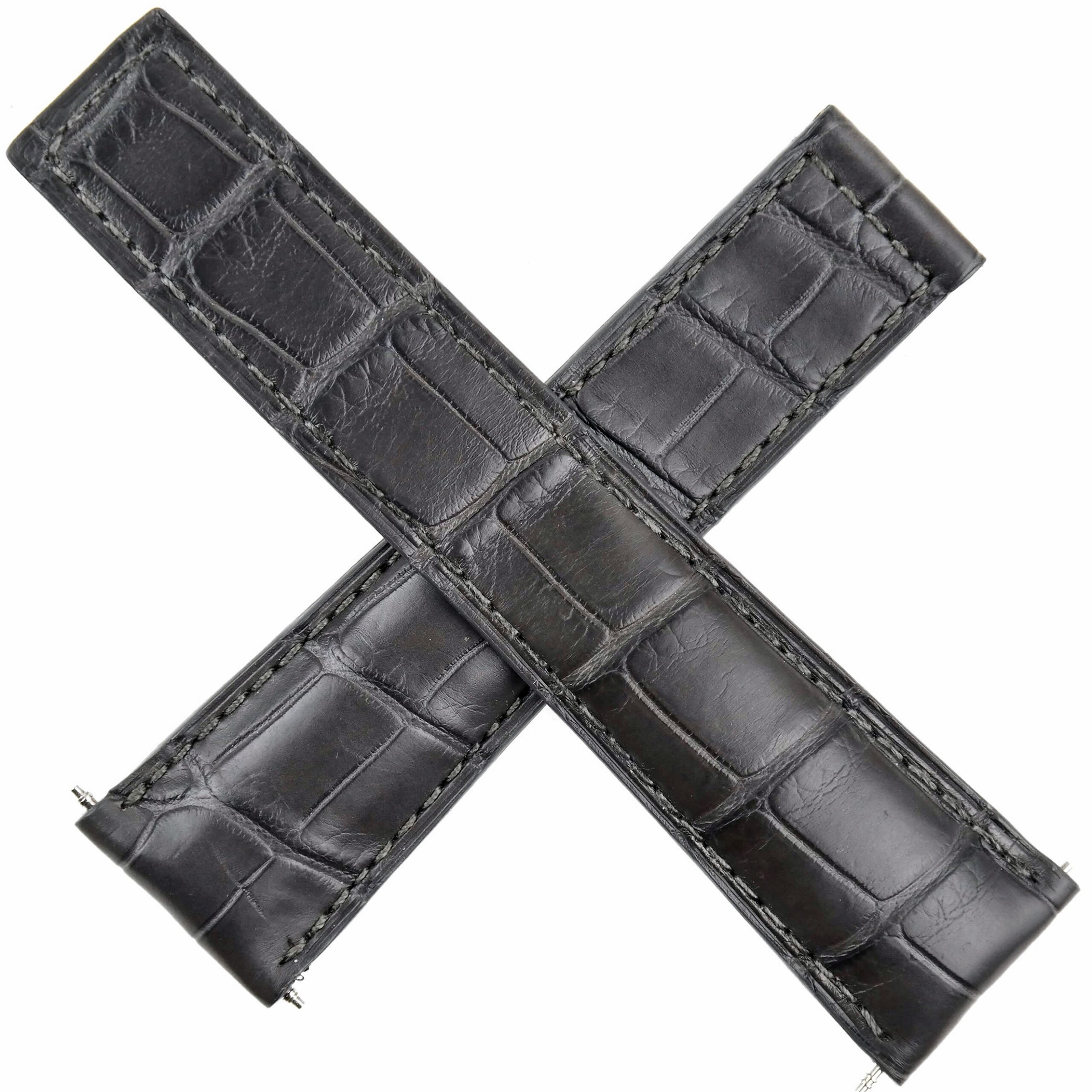 Authentic TAG Heuer Watch Strap - Carrera Cal. 1887 - 22 mm - Gray - FC6313