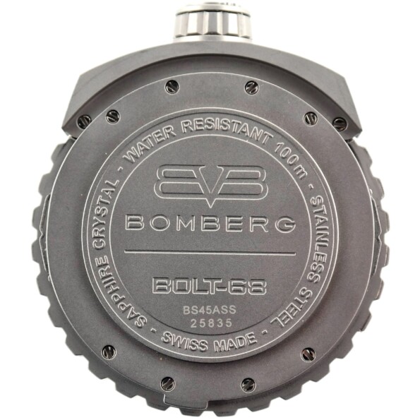 bomberg bolt 68 date automatic bs45ass swiss made automatic men watch