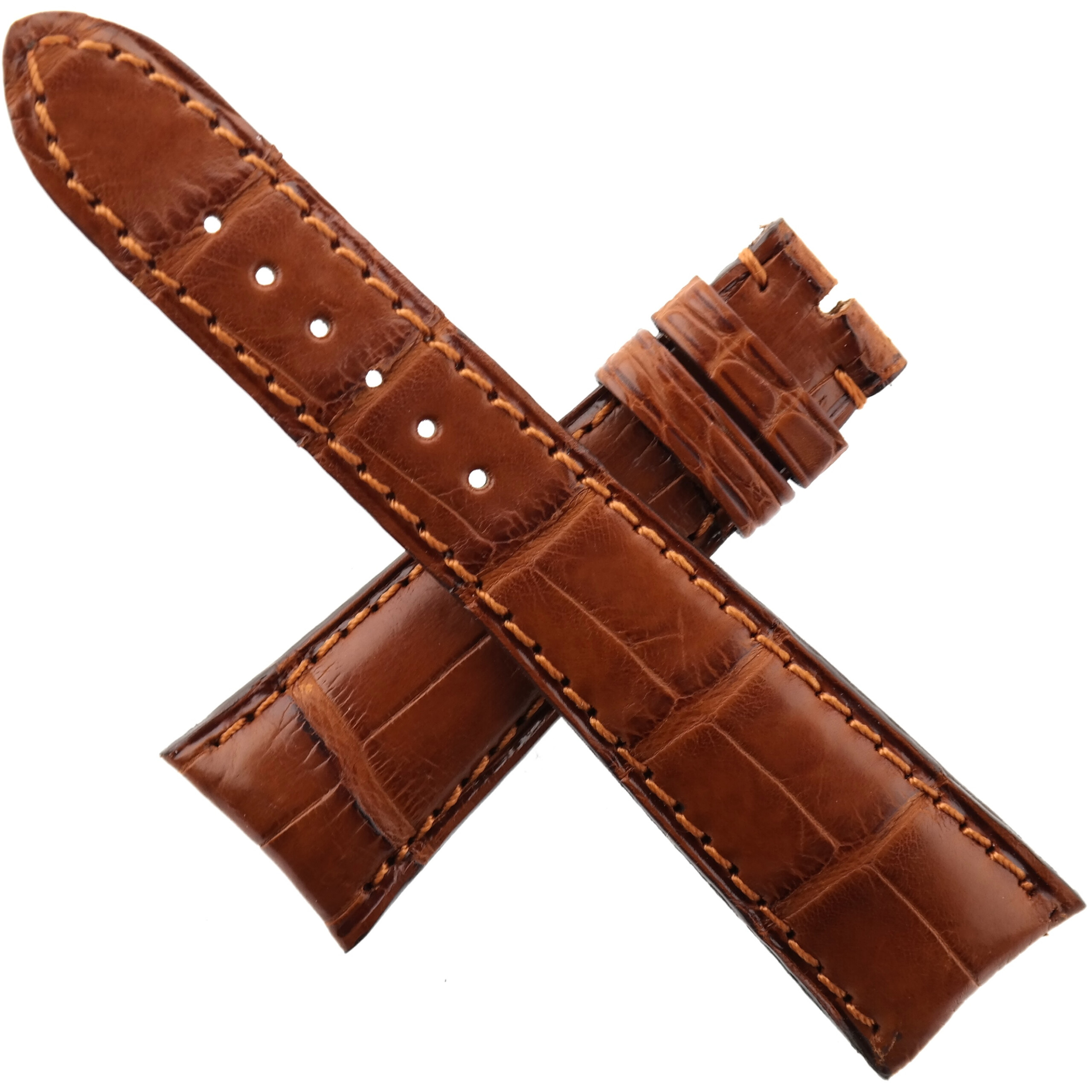 CUERVO Y SOBRINOS - Luxury Watch Strap - 22/16 - 115/70 - Genuine Leather
