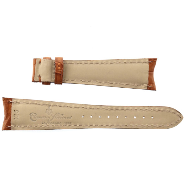 cuervo y sobrinos luxury watch strap 22/16 125/85 genuine leather