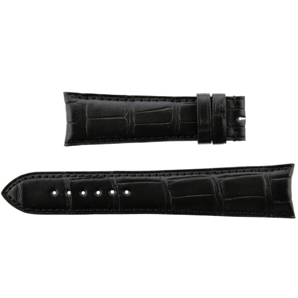 cuervo y sobrinos luxury watch strap 22/18 120/75 genuine gator