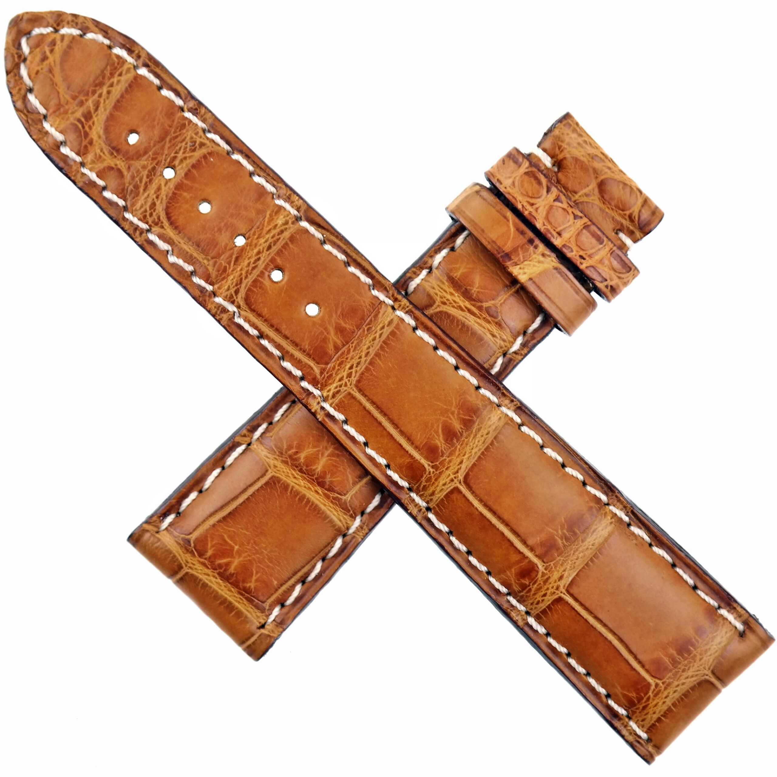 CUERVO Y SOBRINOS - Luxury Watch Strap - 22/18 - 120/75 - Genuine Leather