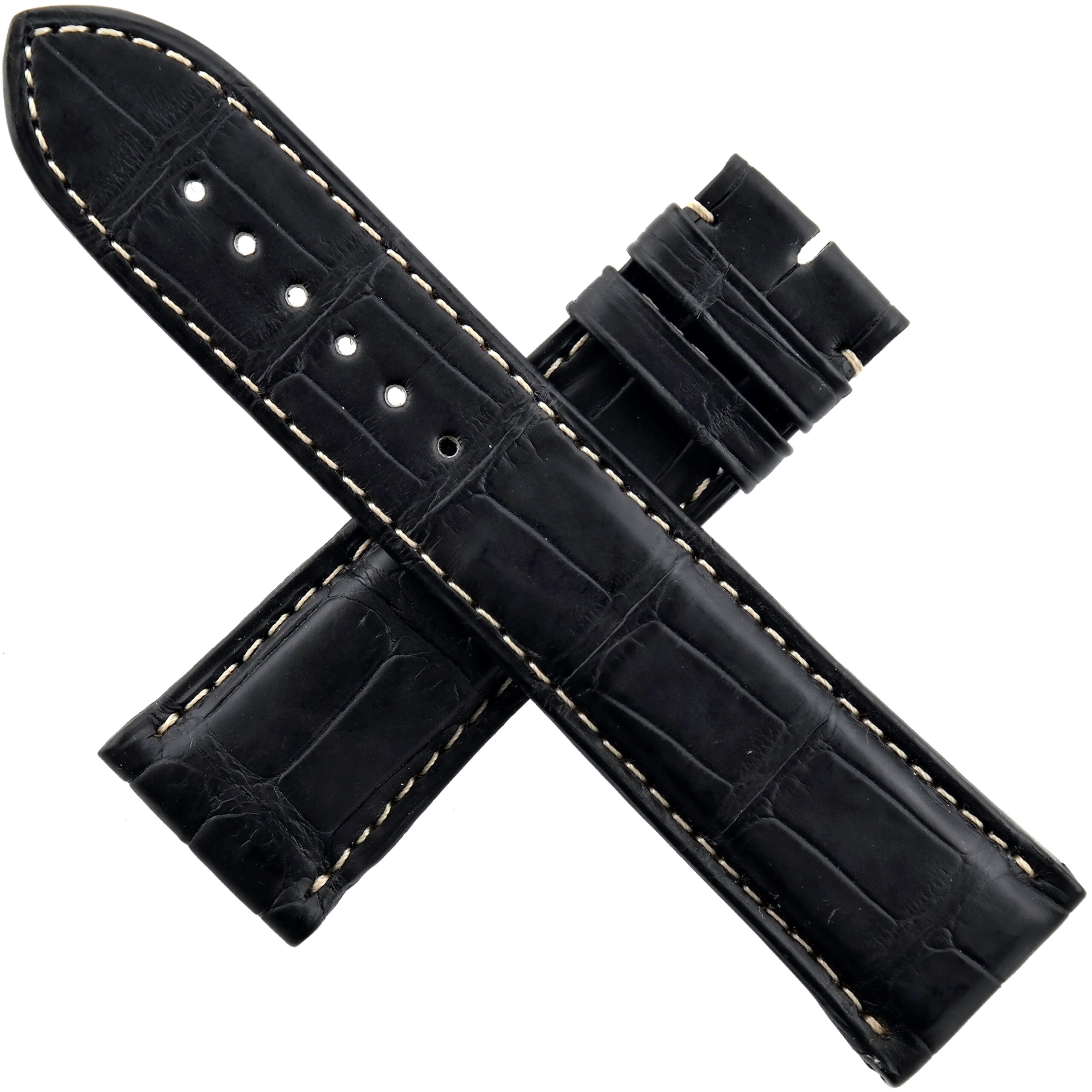 daniel jeanrichard 23 mm leather watch strap