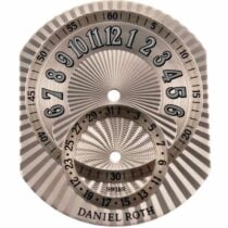 DANIEL ROTH - Premier Retrograde 807.L.10 (Silver-Guilloche) Watch Dial