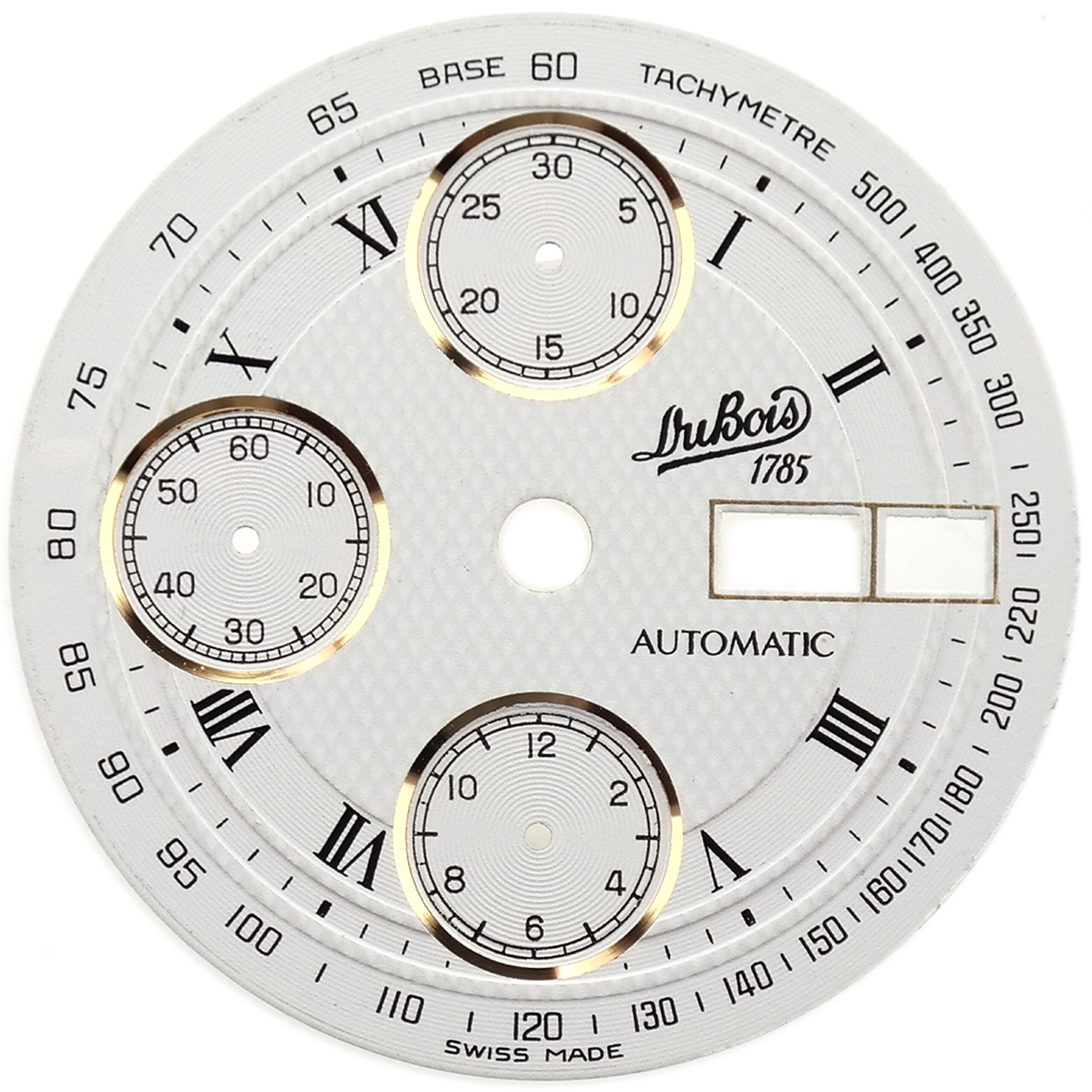 DuBois - Automatic Chronograph -  Watch Dial - ETA/Valjoux 7750 - 29.5 mm