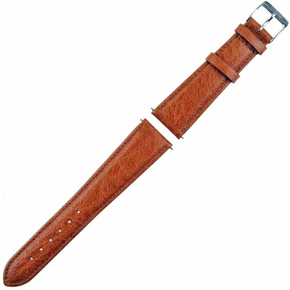 GIANNI BULGARI - Leather Watch Strap - 20 mm - Swiss Made - Brown