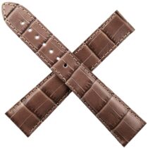 MAURICE LACROIX - Leather Watch Strap - 22/18 100/125 - Swiss Made - Brown - XL