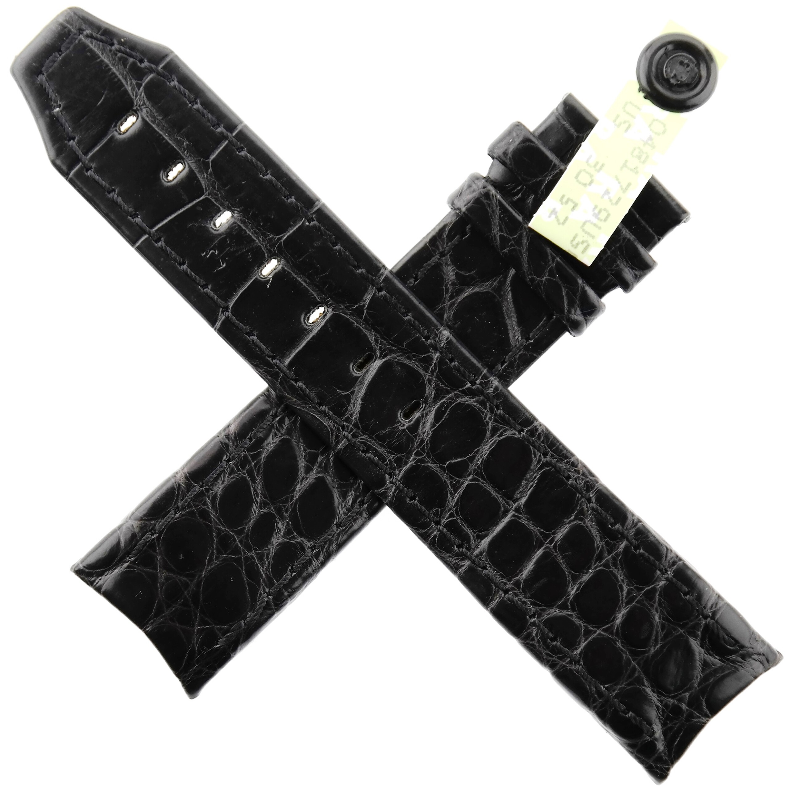 MAURICE LACROIX - Masterpiece Reveil Globe Watch Strap - 21 mm - Croco Veritable