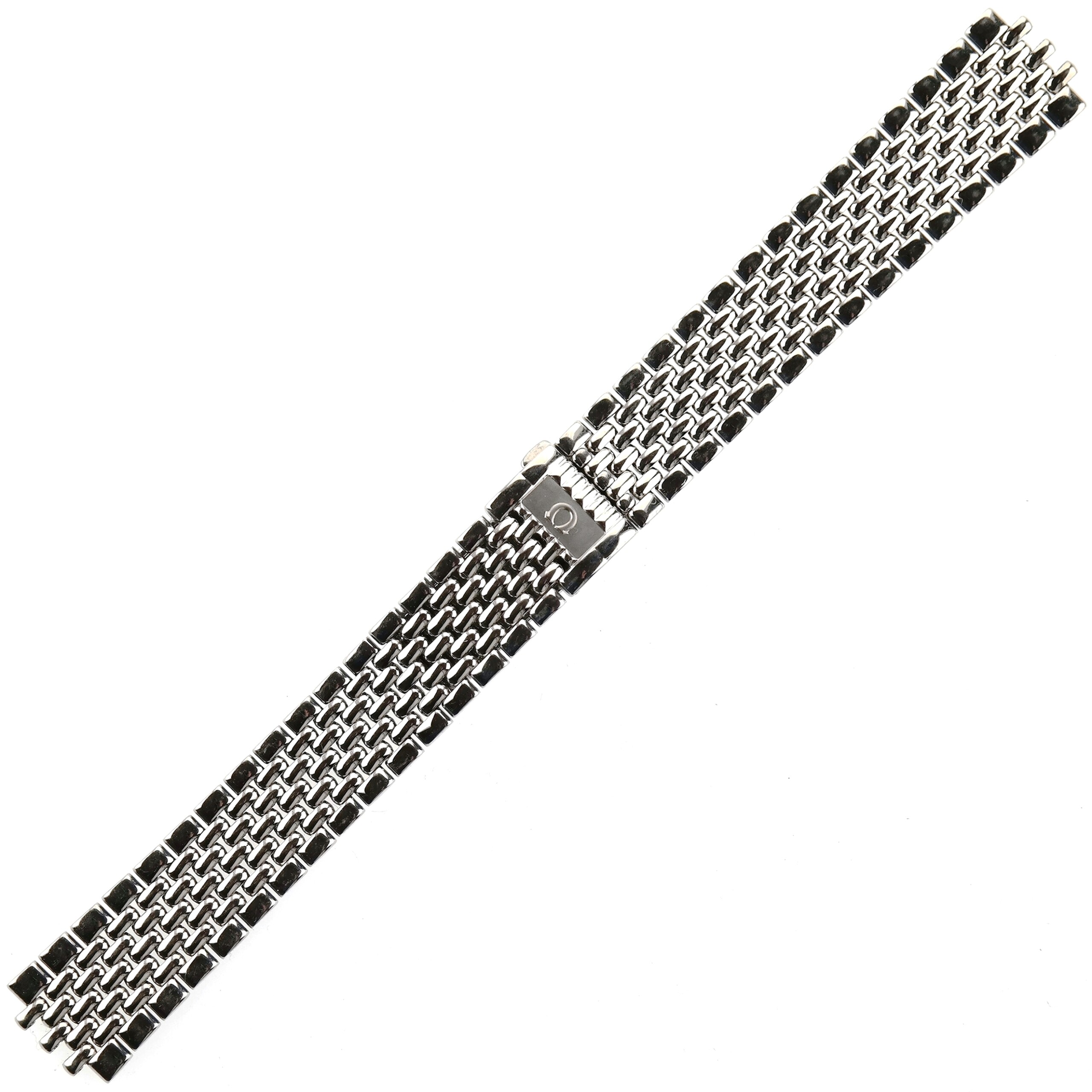 OMEGA - Stainless Steel "Beads Of Rice" Watch Bracelet 1451/439.1 - 18 mm