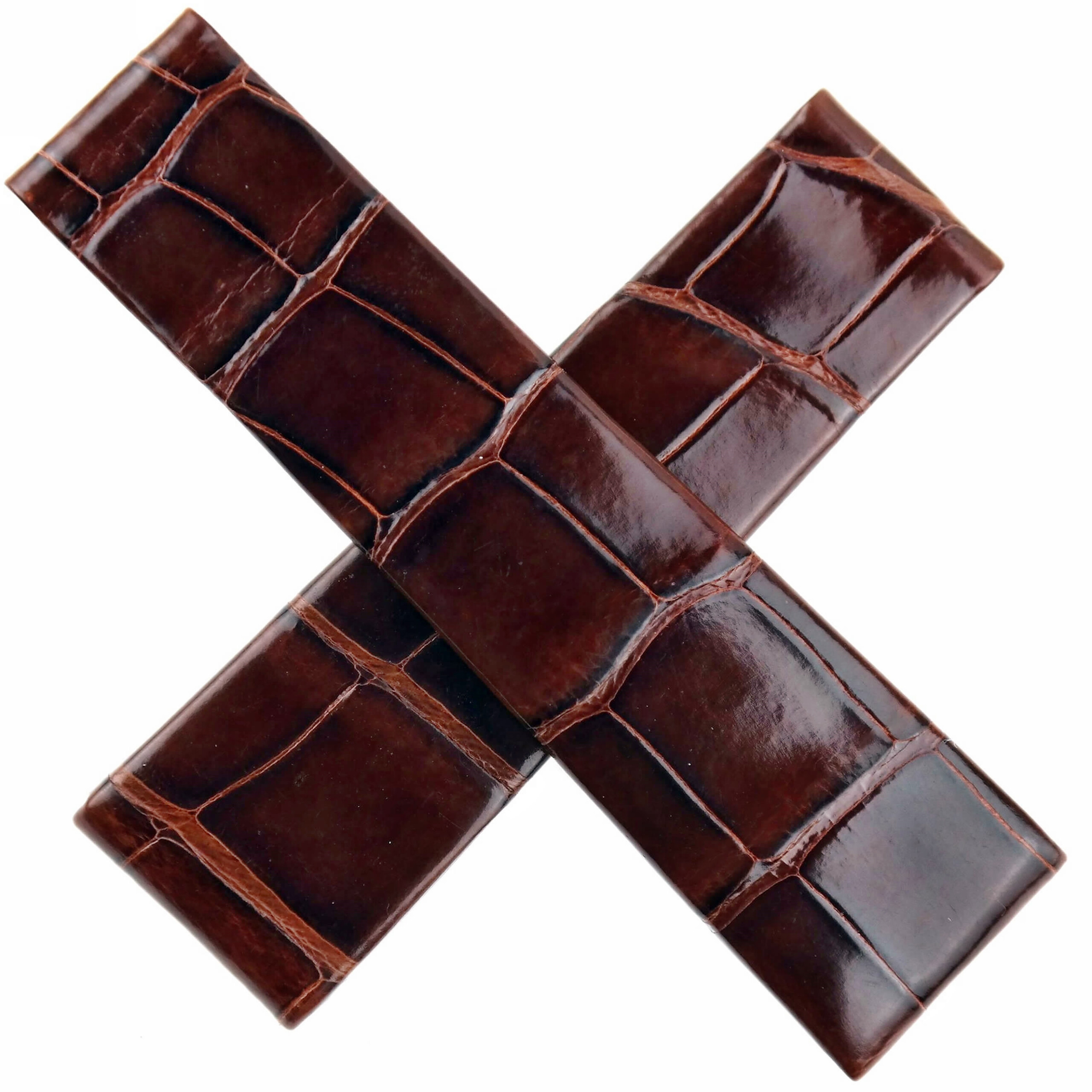 ROLEX - Luxury Watch Strap - 19 mm x 16 mm - Genuine Alligator - Daytona - B8231