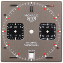 tag heuer monaco calibre 11 chronograph caw211b watch dial