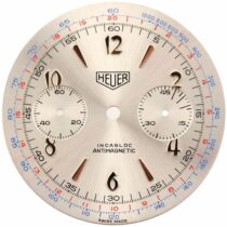 Vintage Chronograph Heuer Watch Dial