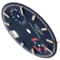 Vintage Heuer Calculator Chronograph Ref. 740.633 Watch Dial