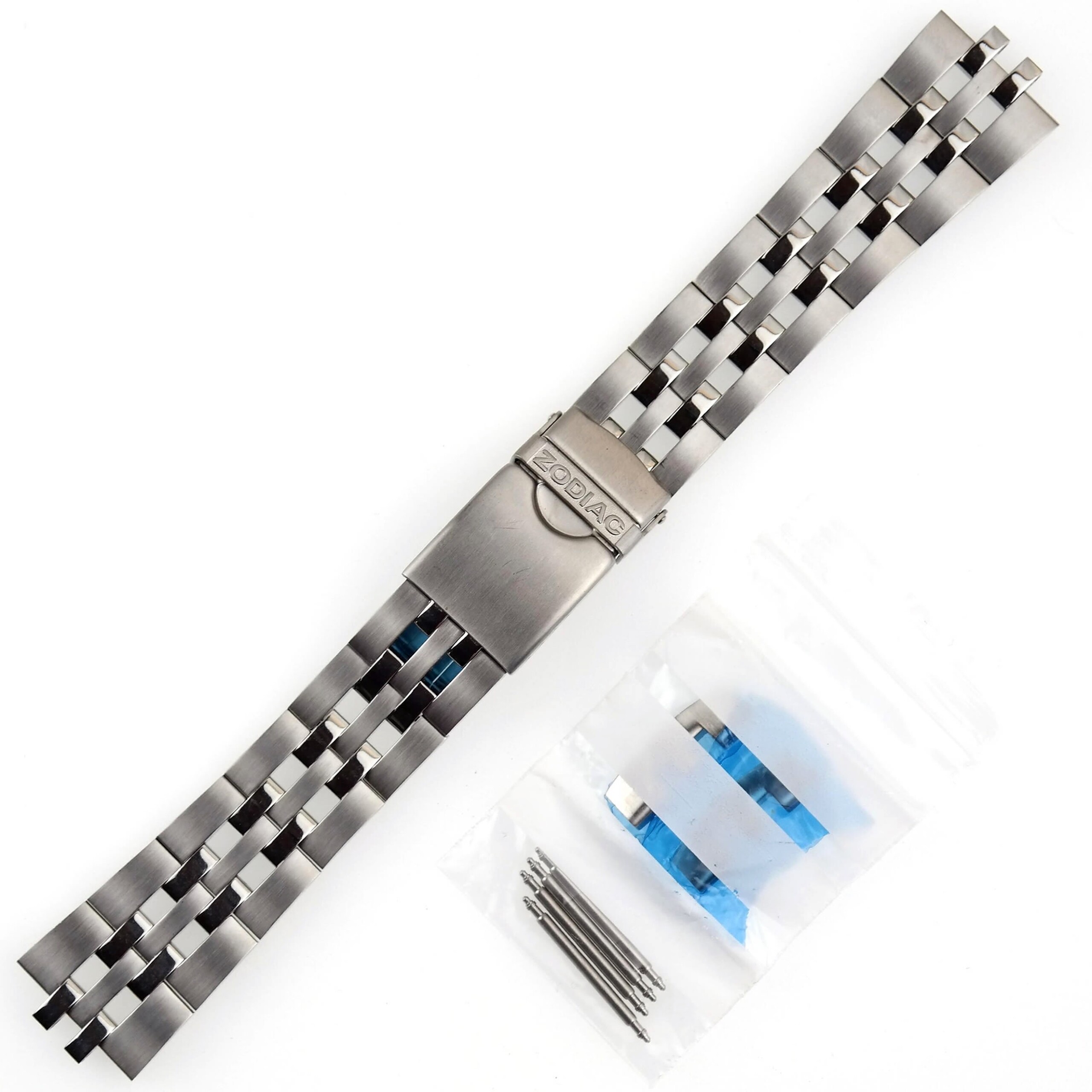 ZODIAC - Stainless Steel Watch Bracelet - 22 mm
